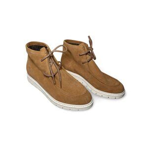 Aquatalia Kayden Suede Moccasin Booties
